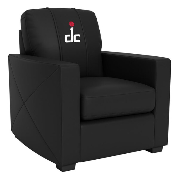Dreamseat Silver Club Chair with Washington Wizards Secondary Logo - XZ7759002CHCDBK-PSNBA32091