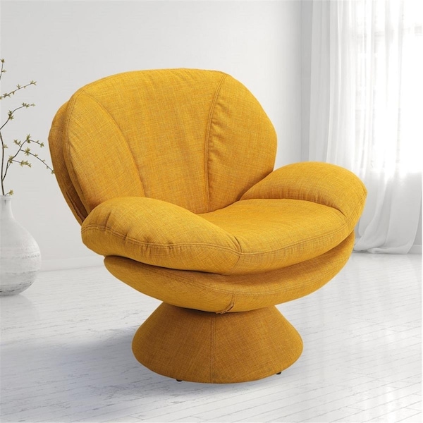 Relax-R Port Leisure Accent Chair, Straw Yellow - PORT300110UPH