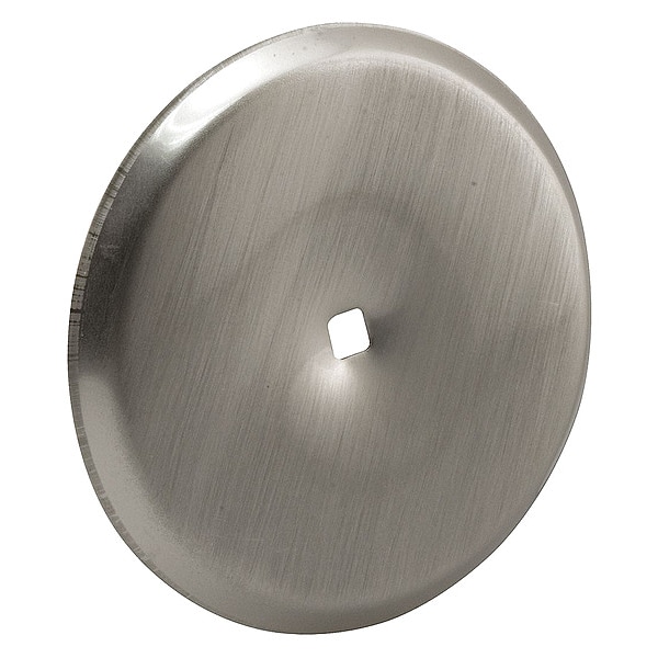 Primeline Tools Cabinet Knob Backplate, Satin Nickel (2 Pack) - U 10420