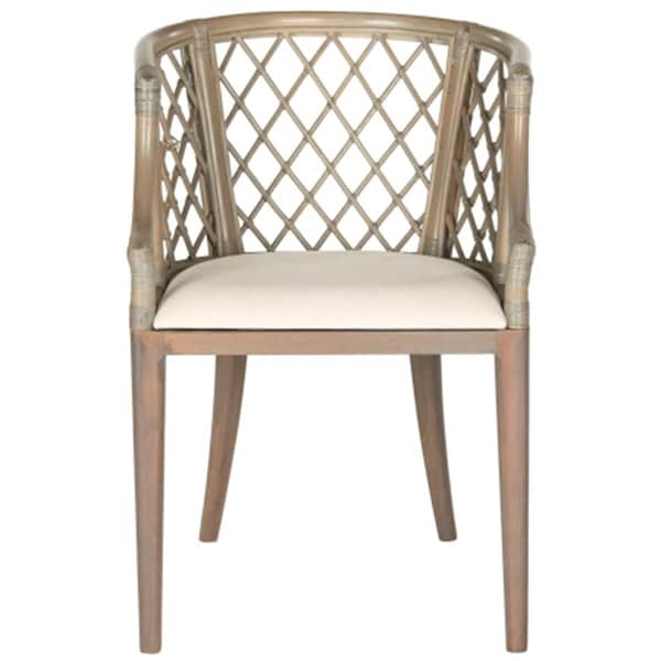 Safavieh Carlotta Arm Chair- Griege - 31.25 x 23 x 22.3 in. - SEA4013A