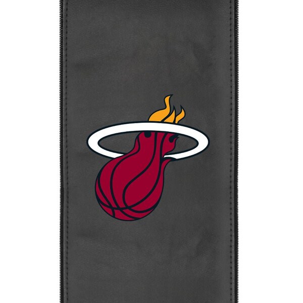 Dreamseat Silver Club Chair Miami Heat Logo - XZ7759002CHCDBK-PSNBA31044