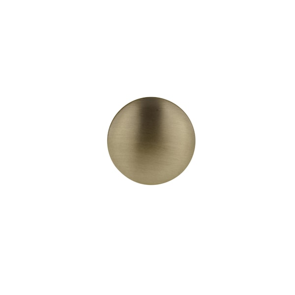 Richelieu 1 9/16 in (40 mm) Champagne Bronze Contemporary Cabinet Knob - BP904140CHBRZ