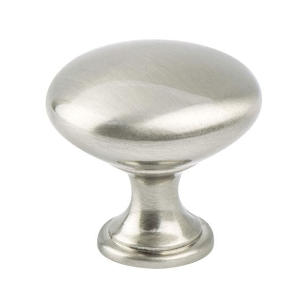 Berenson Traditional Advantage One Brushed Nickel Round Knob - 0913-1BPN-P