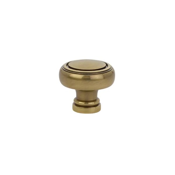 Emtek French Antique Brass Knob 86610US7 - 86610US7