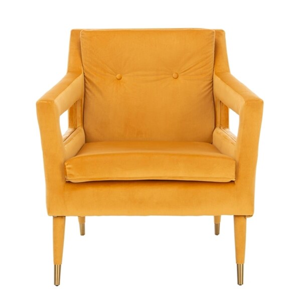 Safavieh Mara Upholstered Accent Chair, Marigold - ACH4505B