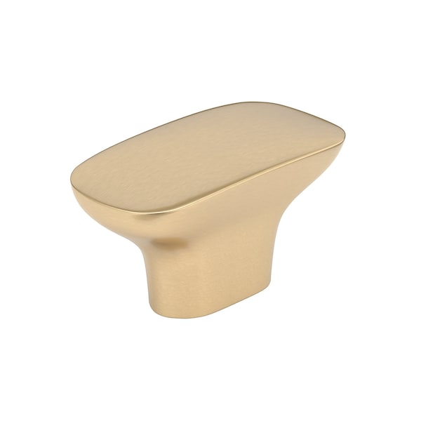 Richelieu 1 23/32-inch (44 mm) x 29/32-inch (23 mm) Champagne Bronze Contemporary Cabinet Knob - BP734544CHBRZ