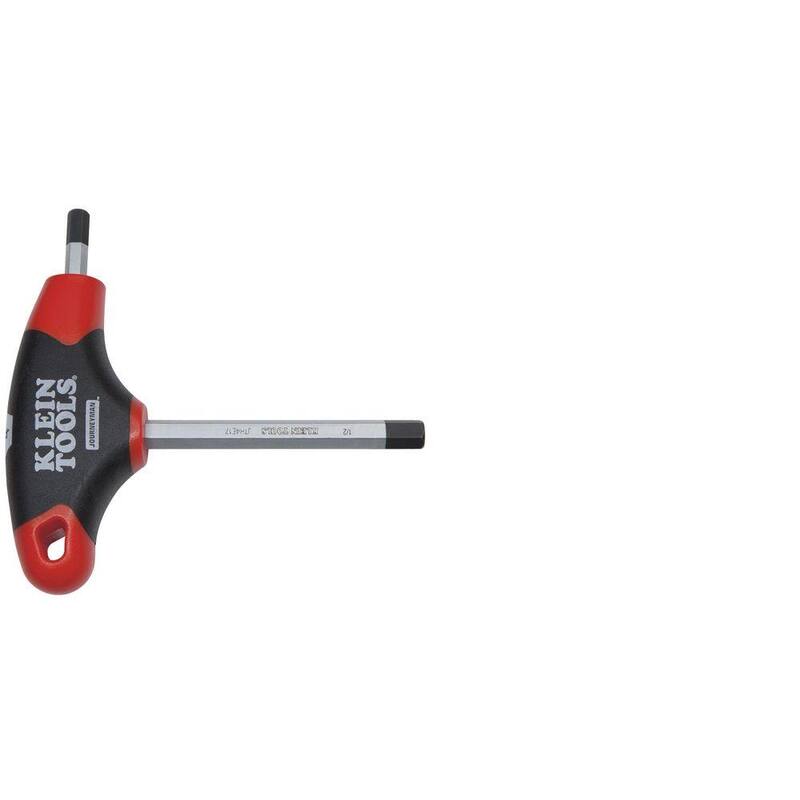 Klein Tools 1/2 in. x 4 in. Journeyman T-Handle Hex Key - JTH4E17