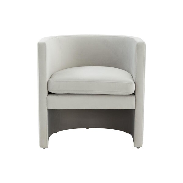 Safavieh Rosabeth Curved Dining Chair, Light Grey - SFV4787A