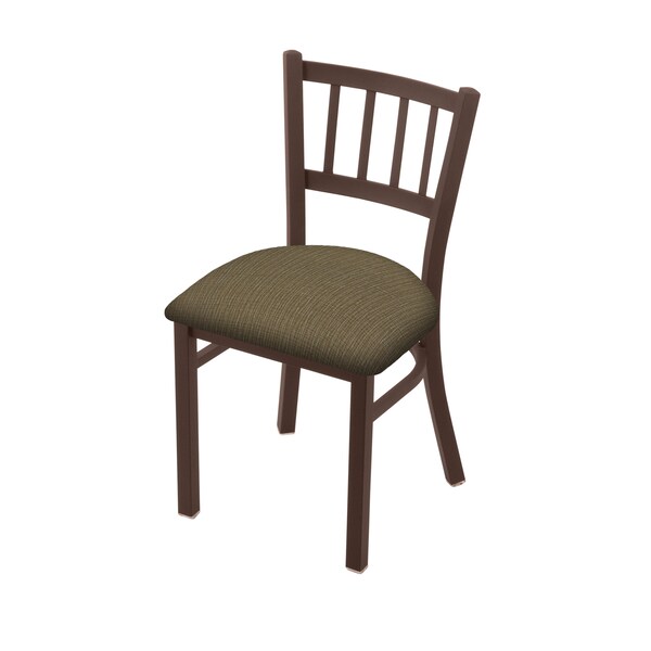 Holland Bar Stool Co 610 Contessa 18" Chair with Bronze Finish and Graph Cork Seat - 61018BZ017