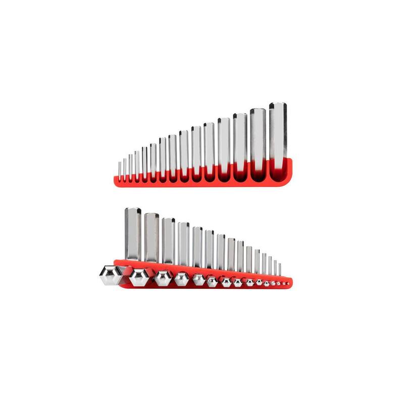 TEKTON 15-Piece (1.3-10 mm) with Holder Ball End Hex Key Set - KLX91201