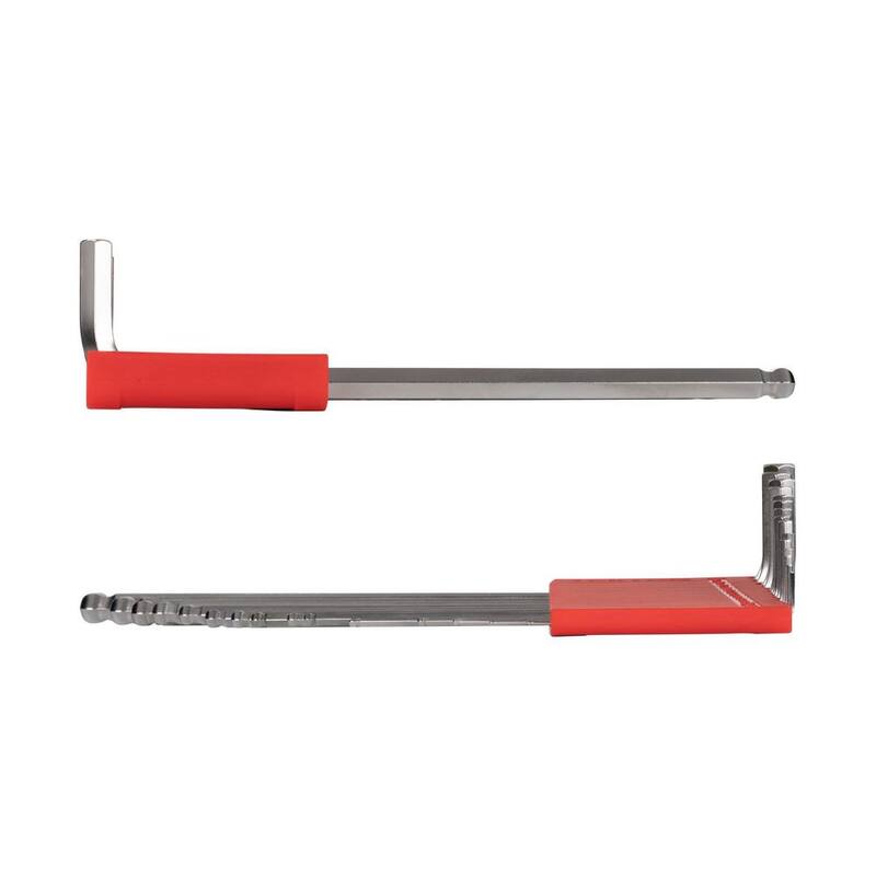 TEKTON 15-Piece (1.3-10 mm) with Holder Ball End Hex Key Set - KLX91201