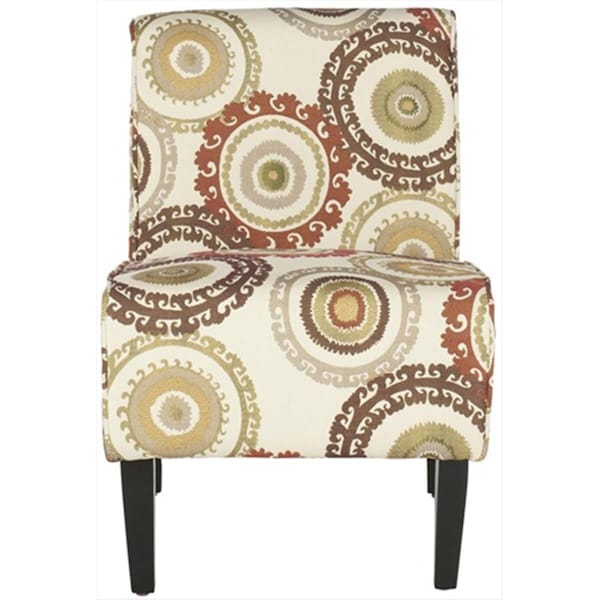 Safavieh Roy Beige Circle Armless Club Chair - MCR1004A