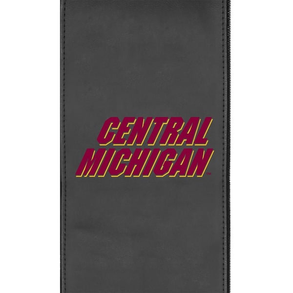 Dreamseat Silver Club Chair with Central Michigan Secondary Logo - XZ7759002CHCDBK-PSCOL13761