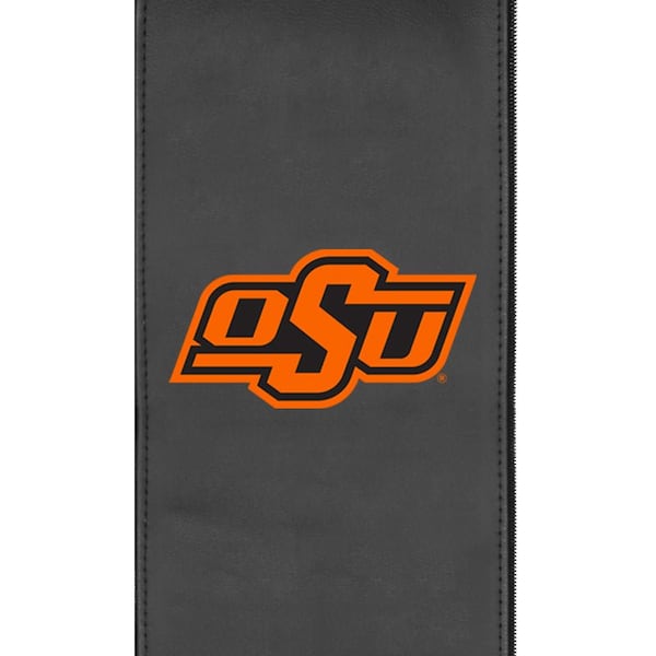Dreamseat Silver Club Chair with Oklahoma State Cowboys Logo - XZ7759002CHCDBK-PSCOL13258