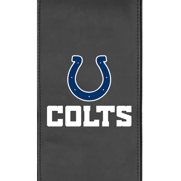 Dreamseat Silver Club Chair with Indianapolis Colts Secondary Logo - XZ7759002CHCDBK-PSNFL20066