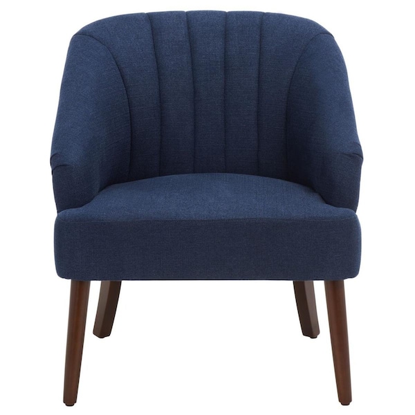 Safavieh Quenton Accent Chair, Navy - ACH4002B