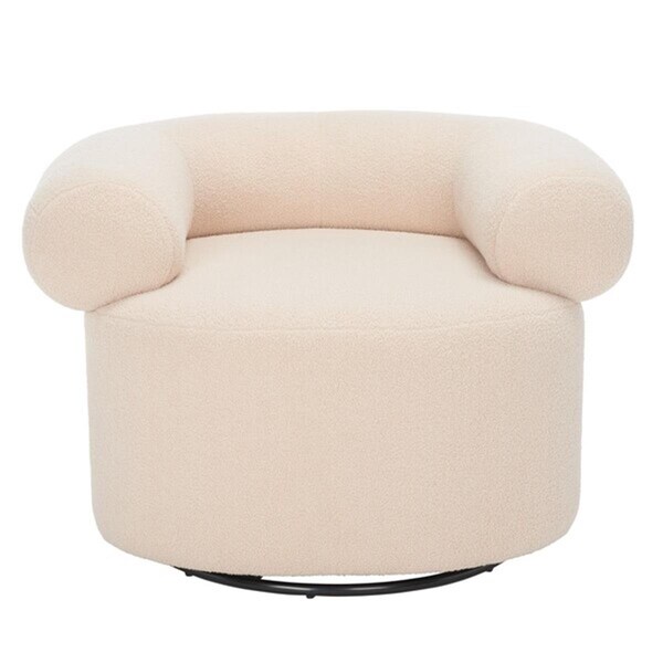 Safavieh Sadie Swivel Accent Chair, Sand - SFV5045B