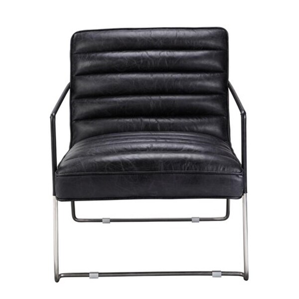 Moes Home Collection Desmond Club Chair- Black - PK-1045-02