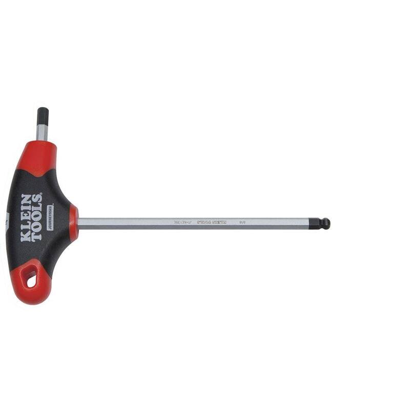 Klein Tools 5/16 in. Ball-End Journeyman T-Handle Hex Key 6 in. - JTH6E14BE