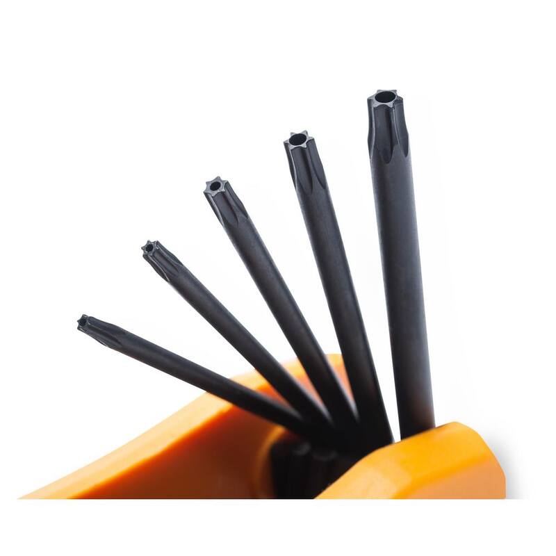 GEARWRENCH Tamper Proof Torx Folding Hex Key Set (8-Piece) - 83507