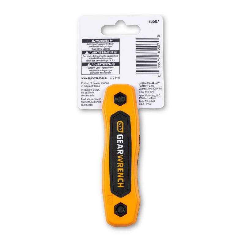 GEARWRENCH Tamper Proof Torx Folding Hex Key Set (8-Piece) - 83507