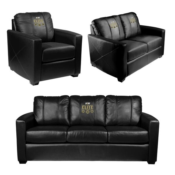 Dreamseat Dyno Stationary Club Chair with AEW The Elite Logo - XZ283SSASDCC-PSAEW0010