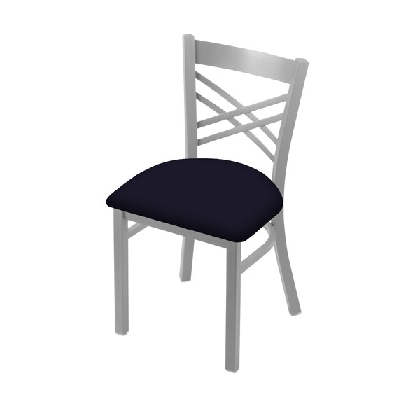 Holland Bar Stool Co 620 Catalina 18" Chair with Anodized Nickel Finish and Canter Twilight Seat - 62018AN002