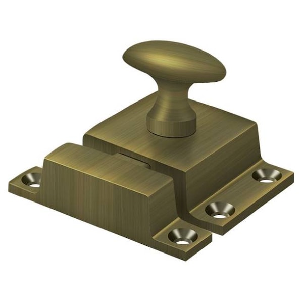 Deltana Cabinet Lock, 1-1/5" X 1-4/5" Antique Brass - CL1532U5