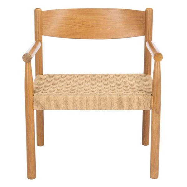 Safavieh Adalee Danish Rope Accent Chair, Natural - SFV9025A
