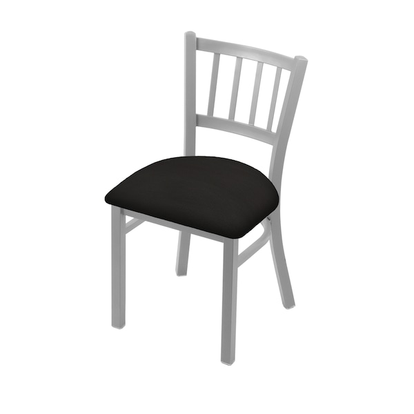 Holland Bar Stool Co 610 Contessa 18" Chair with Anodized Nickel Finish and Canter Espresso Seat - 61018AN003