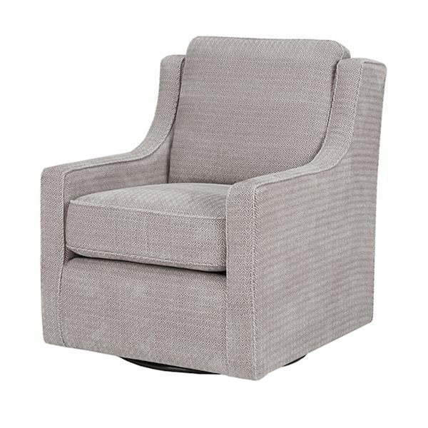 Madison Park Harris Swivel Chair, Cream - MP103-0240
