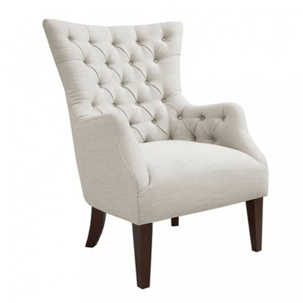Madison Park Hannah Button Tufted Wing Chair - FPF18-0401