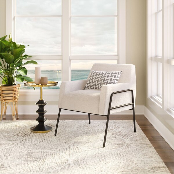 Zuo Modern Charleston Accent Chair Cream - 109524