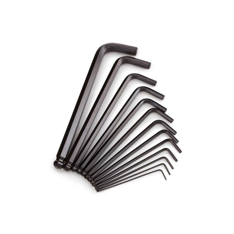 TEKTON 3/64-3/8 in. Long Arm Ball End Hex Key Wrench Set (13-Piece) - 25262