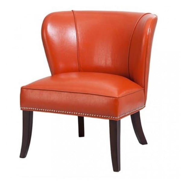 Madison Park Hilton Armless Accent Chair - Orange - FPF18-0040