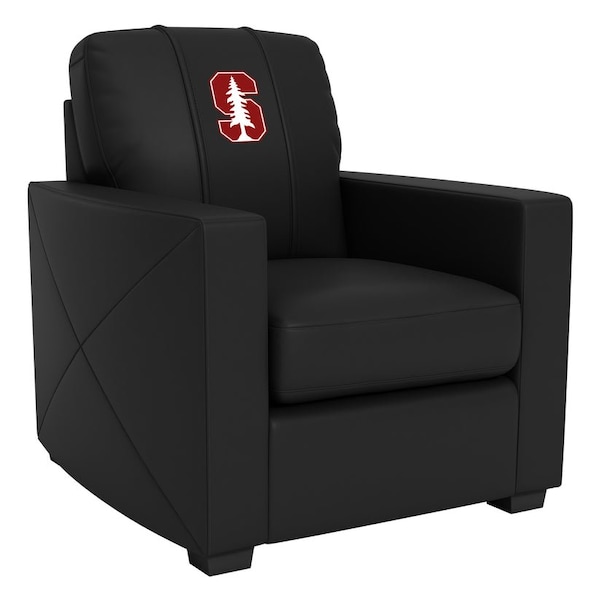 Dreamseat Silver Club Chair with Stanford Cardinals Logo - XZ7759002CHCDBK-PSCOL13390