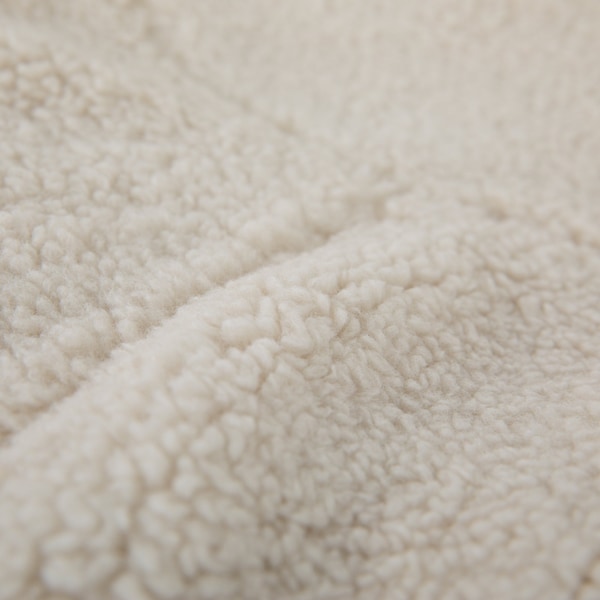 Flash Furniture Duncan Large Natural Faux Sherpa Refillable Bean Bag Chair for Kids and Teens - DG-BEAN-LARGE-SHERPA-NAT-GG