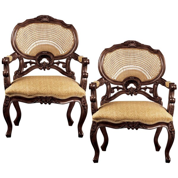 Design Toscano Chateau Marquee Occasional Chair, PK 2 - AF91595