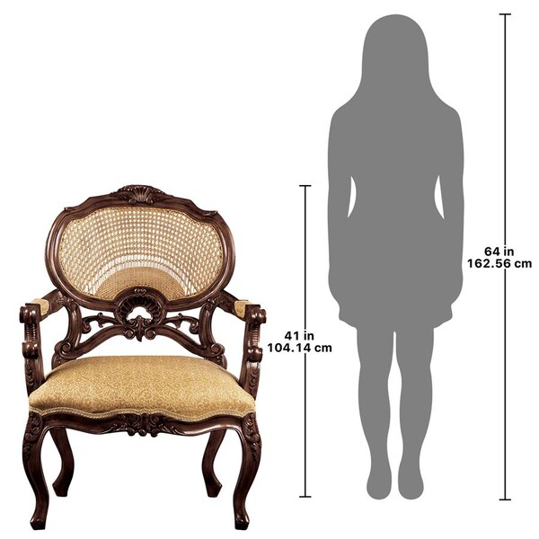 Design Toscano Chateau Marquee Occasional Chair, PK 2 - AF91595