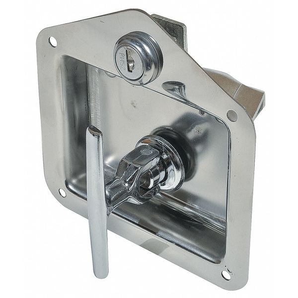 Phoenix Usa T-Latch, Twist to Unlatch, Stainless Steel - PH1283