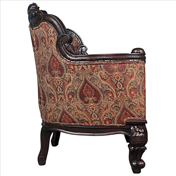 Design Toscano Gentlemen's Drawing Room Armchair - AF51854