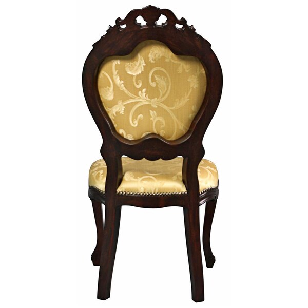Design Toscano Lady Ambrose Shield Back Accent Chair, PK 2 - AF951247