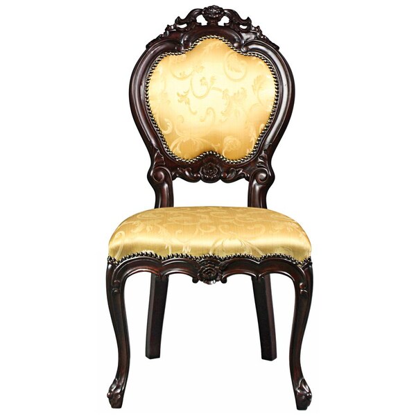Design Toscano Lady Ambrose Shield Back Accent Chair, PK 2 - AF951247