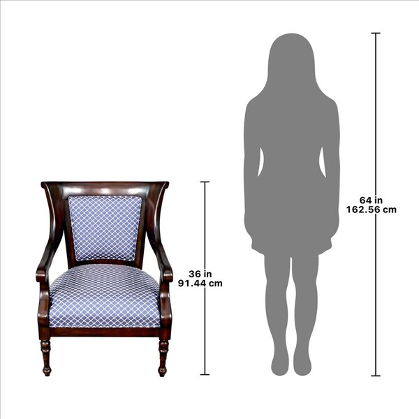 Design Toscano Holdsworth House Library Armchair - AF51758