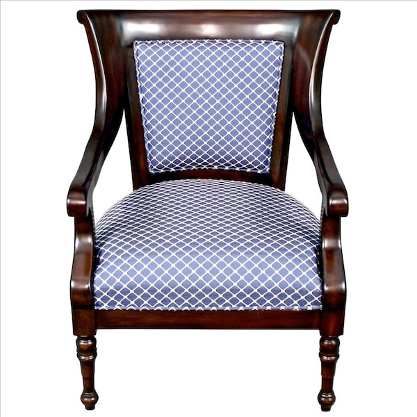 Design Toscano Holdsworth House Library Armchair - AF51758