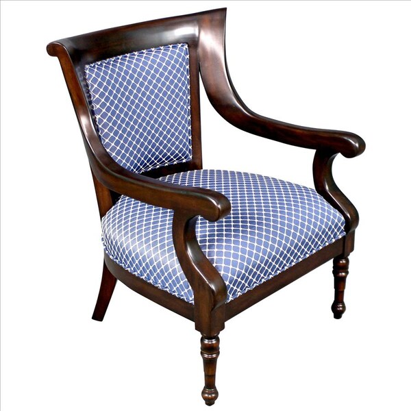 Design Toscano Holdsworth House Library Armchair - AF51758