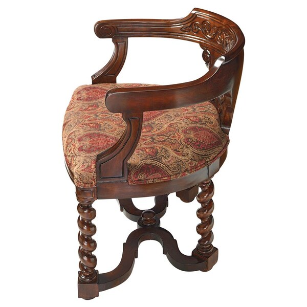 Design Toscano Brussels Library Bergere Chair, PK 2 - AF91556