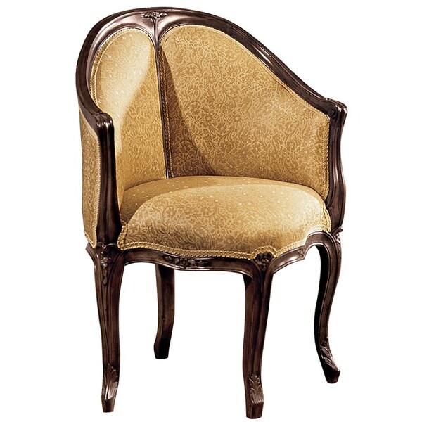 Design Toscano Louis XV Fauteuil de Bureau Chair - AF1557