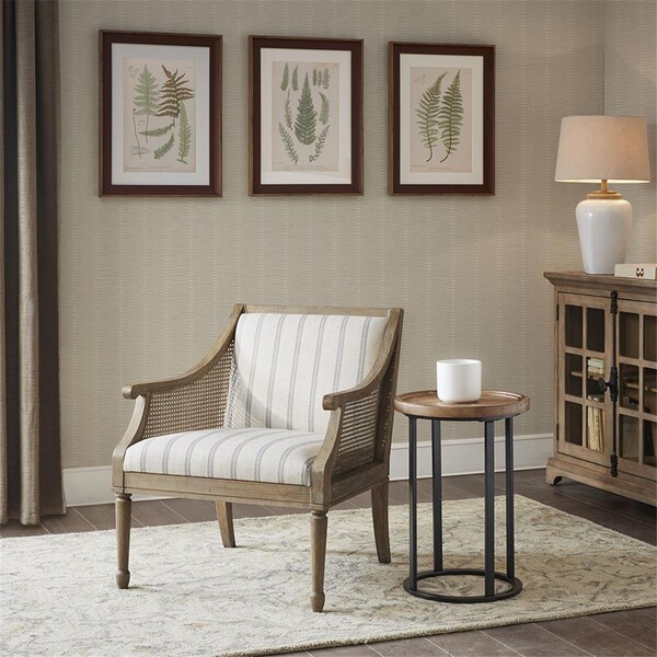 Martha Stewart Isla Accent Chair, Beige - 27.5 x 29 x 32.25 in. - MT100-0018