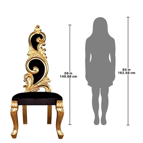 Design Toscano Marie Lisette French Baroque Couture Accent Chair - AF51702